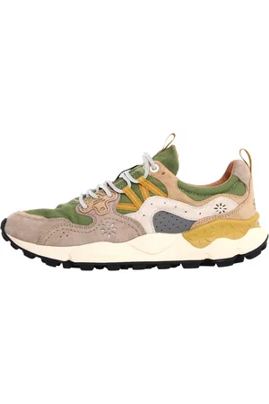 Flower Mountain Sko, Herre, Flerfarvet, 42 EU, Suede, Yamano 3 Uni Suede/Canvas Sneakers