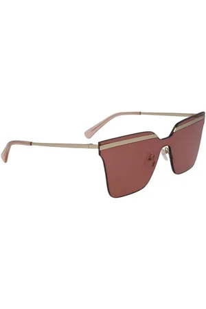 Longchamp Tilbehør, unisex, Flerfarvet, ONE SIZE, Uld, Multifarvede Metal Solbriller