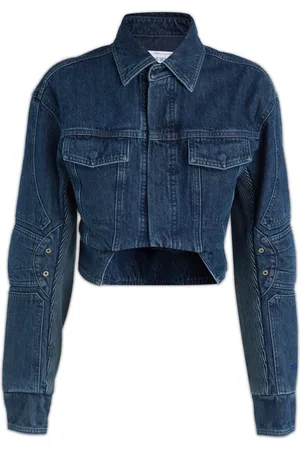 OFF-WHITE Jakke, Dame, Blå, XS, Uld, Stilfulde Jakker til Mænd