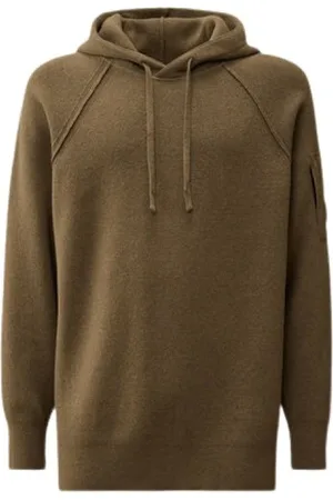 C.P. Company Sweathshirts & Hoodies, Herre, Grøn, M, Bomuld, Grøn Sweater Hoodie
