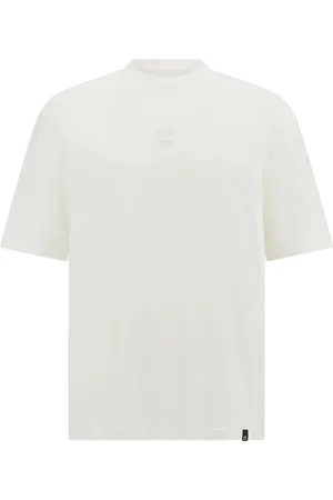 Boggi Milano Top, Herre, Hvid, L, Bomuld, Cotton Jersey T-shirt