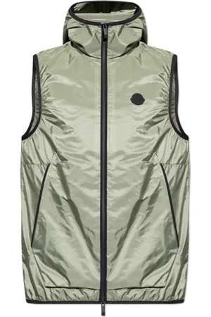 Moncler Jakke, Herre, Grøn, S, Vest Moretan