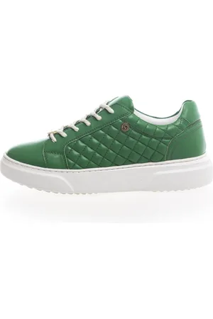 Copenhagen Shoes Sko, Dame, Grøn, 41 EU, Læder, Lækre Læder Sneakers
