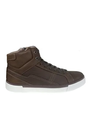 Gabor Sko, Herre, Grøn, 40 1/2 EU, Læder, High Sneaker Boot - Pius