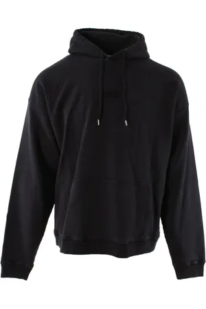 Dsquared2 Sweathshirts & Hoodies, Herre, Blå, M, Bomuld, Oversized Hættetrøje