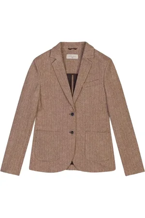 Circolo Jakke, Dame, Brun, XL, Bomuld, Blazer