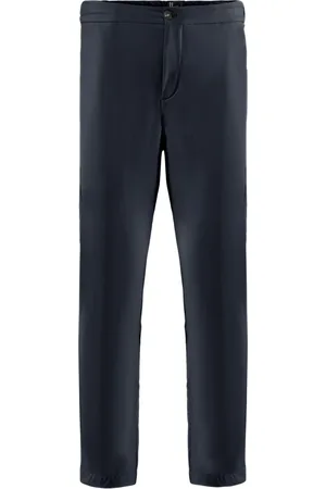 Bomboogie Bukser, Herre, Blå, W38, Nylon, Tekniske nylon chino bukser med snøre