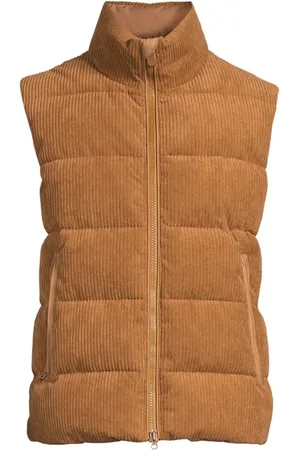 save the duck Jakke, Herre, Brun, 2XL, Uld, Sleeveless Blouson Euryops Camel