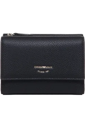 Emporio Armani Tilbehør, Dame, Sort, ONE SIZE, Bomuld, My EA Wallet