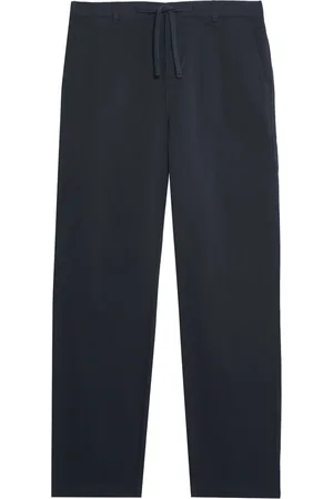 Lyle & Scott Bukser, Herre, Blå, W32 L32, Bomuld, Drawstring Tapered Chino