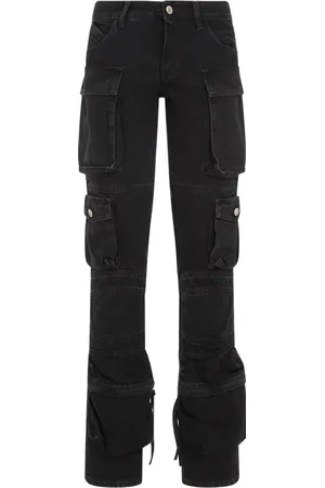 The Attico Jeans, Dame, Sort, W27, Bomuld, Essie Jeans