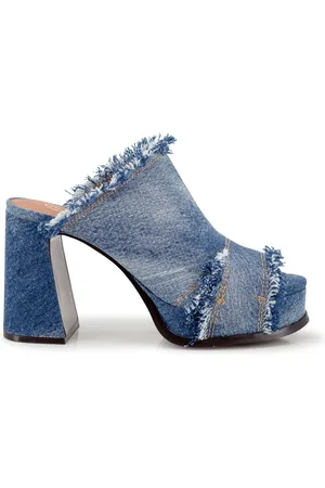 Ash Sko, Dame, Blå, 41 EU, Denim, Denim Flade Sko