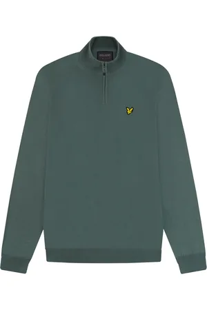 Lyle & Scott Strik, Herre, Blå, 2XL, Uld, Golf Core 1/4 Zip Merino Jumper