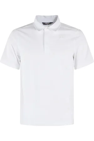 K-Way Top, Herre, Hvid, L, Bomuld, Hvid Bomuldspolo