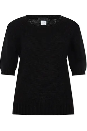 Fabiana Filippi Strik, Dame, Sort, M, Cashmere, Cashmere Sweater