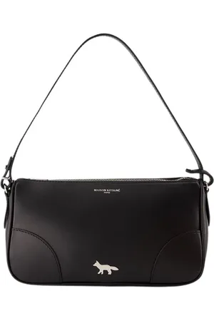 Maison Kitsuné Taske, Dame, Sort, ONE SIZE, Uld, Boogie Baguette Skuldertaske