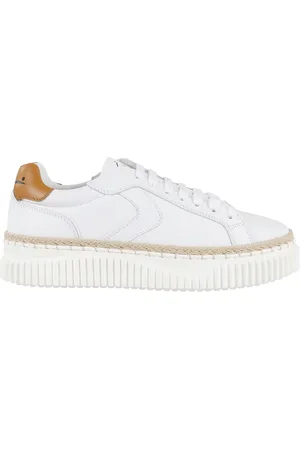 Voile blanche Sko, Dame, Hvid, 36 EU, Uld, Stilfulde Sneakers til Hverdagsbrug