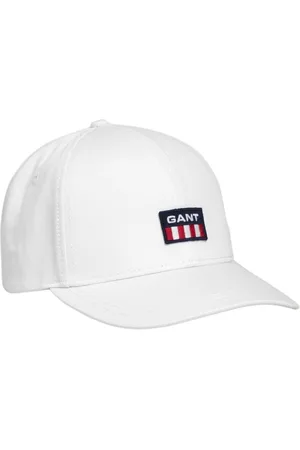 GANT Tilbehør, Herre, Hvid, ONE SIZE, Retro Hætte Cap