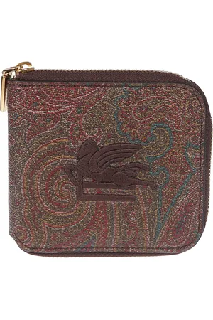 Etro Tilbehør, Herre, Brun, ONE SIZE, Læder, Arnica Wallet