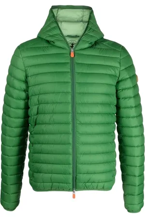 save the duck Jakke, Herre, Grøn, S, Uld, Quilted Down Jacket