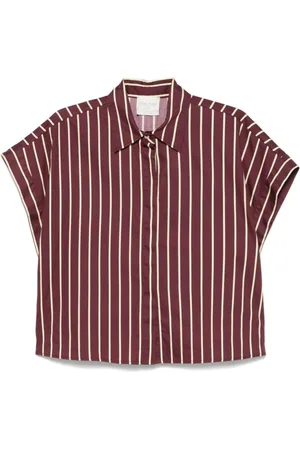 FORTE FORTE Bluser & Skjorter, Dame, Brun, M, Bomuld, Skjorte