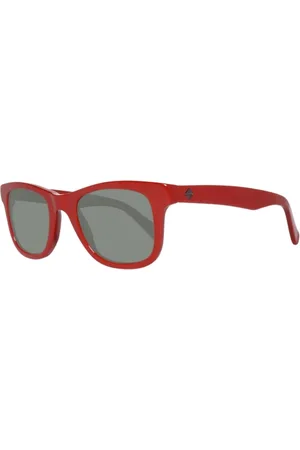 GANT Tilbehør, Herre, Rød, 50 MM, Røde Acetate Solbriller