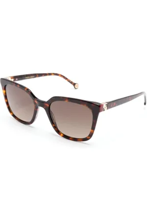 Carolina Herrera Tilbehør, Dame, Brun, 53 MM, Solbriller