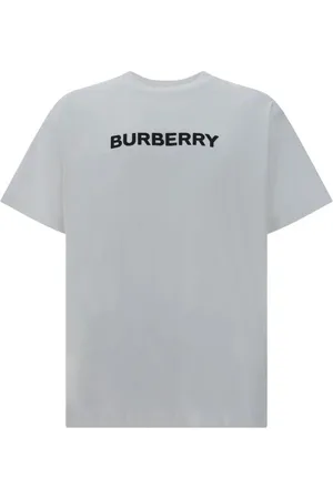 Burberry Top, Herre, Grå, S, Bomuld, Monogram Crew Neck Bomulds T-shirt
