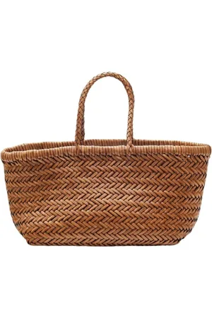 Dragon Diffusion Taske, Dame, Brun, ONE SIZE, Læder, Bamboo Triple Jump Small Tote Bag