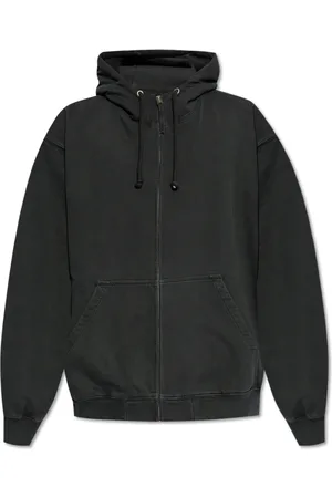 Maison Margiela Sweathshirts & Hoodies, Herre, Sort, XL, Bomuld, Zip Hoodie