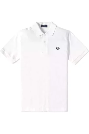 Fred Perry Top, Herre, Hvid, 4XS, Bomuld, M3 Polo Shirt