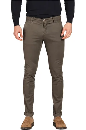 Masons Bukser, Herre, Grøn, S, Bomuld, Extra Slim Fit Chino Bukser