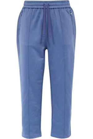 Etro Bukser, Herre, Blå, M, Bomuld, Cropped Bukser