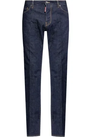 Dsquared2 Bukser, Herre, Blå, 2XL, Uld, Stilfulde Bukser