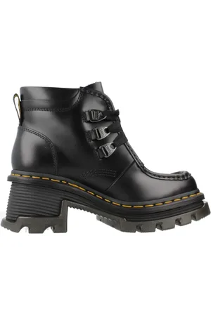 Dr. Martens Sko, Dame, Sort, 40 EU, Uld, Stilfulde snørestøvler