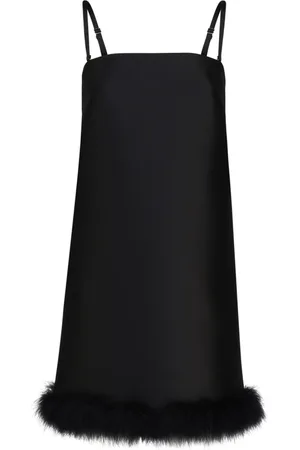 Sportmax Kjole, Dame, Sort, 3XS, Bomuld, Sommerkjole