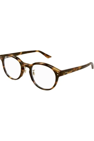 Gucci Tilbehør, Herre, Brun, 51 MM, Mode Briller i Sort