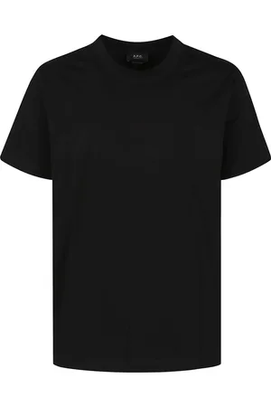 A.P.C. Top, Herre, Sort, S, Bomuld, Cotton T-shirt