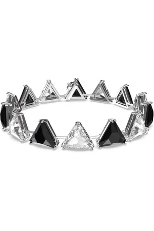 Swarovski Tilbehør, Dame, Sort, ONE SIZE, Matrix Crystal Tennisarmbånd