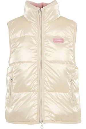 Duvetica Jakke, Dame, , M, Uld, Vendbar jakke med logo patch