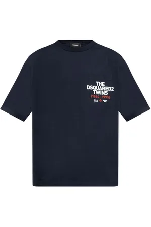 Dsquared2 Top, Herre, Blå, S, Bomuld, Navy T-Shirt