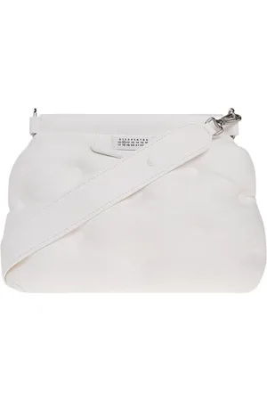Maison Margiela Taske, Dame, Hvid, ONE SIZE, Uld, Glam Slam Skuldertaske