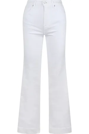 7 for all Mankind Jeans, Dame, Hvid, W28, Bomuld, Modern Dojo Flared Jeans