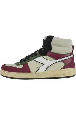Diadora Sko, Herre, Flerfarvet, 42 EU, Læder, Magic Basket Mid Legacy Sneakers