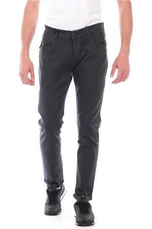 D.A. Daniele Alessandrini Bukser, Herre, Grå, W34, Bomuld, Jeans