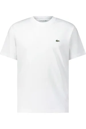 Lacoste Top, Herre, Hvid, XL, Logo T-shirt