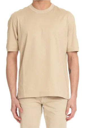 Ermenegildo Zegna Top, Herre, , 2XL, Bomuld, bomulds T-shirt med sideslidser