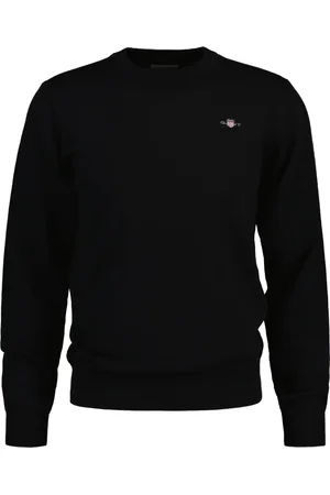 GANT Sweathshirts & Hoodies, Herre, Sort, S, Bomuld, Shield Sweater