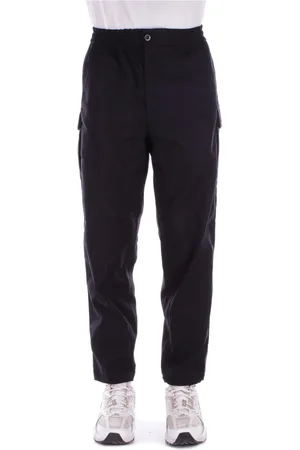 C.P. Company Bukser, Herre, Sort, XS, Polyester, Metropolis Bukser med Logo og Sidelås