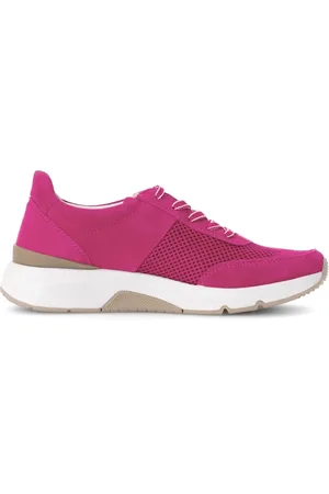 Gabor Sko, Dame, Lyserød, 42 EU, Suede, Walking Rolling Sneaker